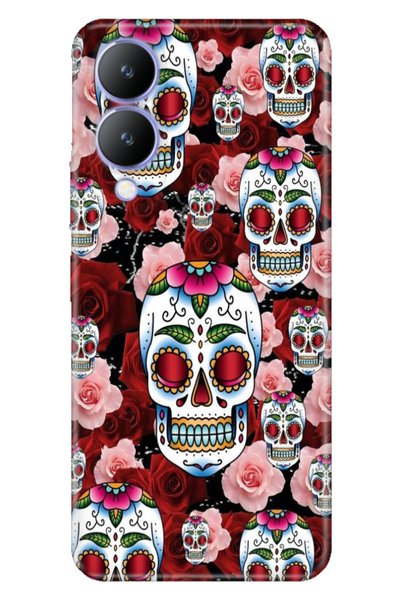 EGSTECH Vivo Y17S Case Patterned Cover Colorful Silicone Cvr Tribe