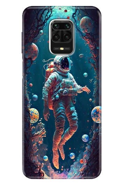 EGSTECH Xiaomi Redmi Note 9 Pro - 9S Case Colorful Flexible Silicone Themed P...