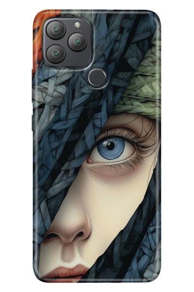 casetube جراب General Mobile GM 22 Plus منقوش عليه صورة ظلية من السيليكون الم...