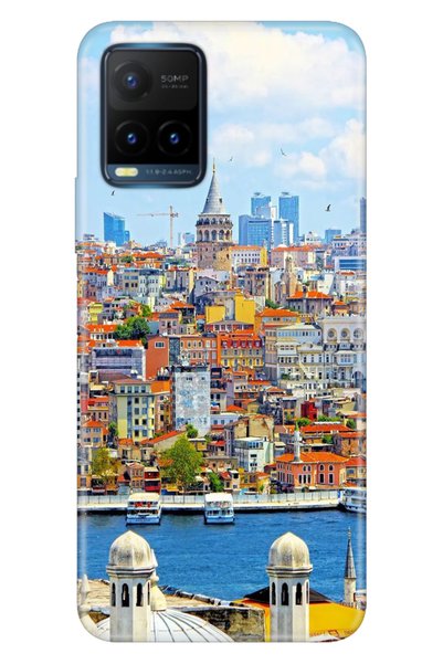 casetube حافظة متوافقة مع هاتف Vivo Y21S مصنوعة من مادة TPU الملونة بالأشعة ف...