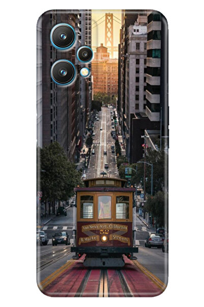 EGSTECH Realme 9 Pro Kılıf (RMX3472) Uyumlu Renkli Baskılı Desenli California