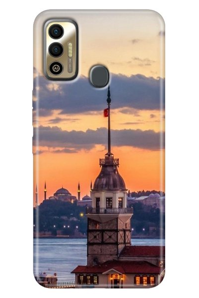 EGSTECH Tecno Spark 7 - 7t Case Colorful Themed Patterned Tpu Tecno Patterned...