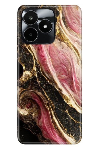 casetube Realme C53 Case (Rmx3760) Compatible Patterned Silicone Colorful Tpu...