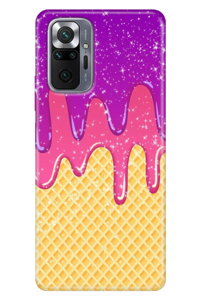 EGSTECH حافظة هاتف Xiaomi Redmi Note 10 Pro مصنوعة من مادة TPU الملونة بالأشع...