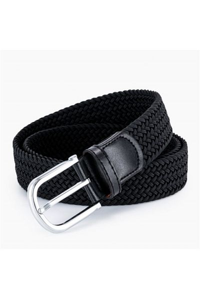 PUFO Curea elastică Sailor pentru bărbați 120-130 x 3,5 cm, reglabilă, neagră
