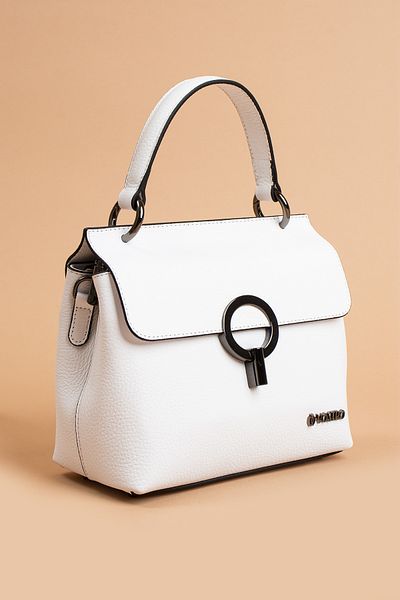 VOSTRO Handmade Italian Style 100% Real Genuine Leather Women's Handbag with Strap