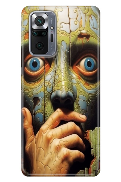EGSTECH حافظة هاتف Xiaomi Redmi Note 10 Pro ملونة من مادة TPU UV مطبوع من الس...