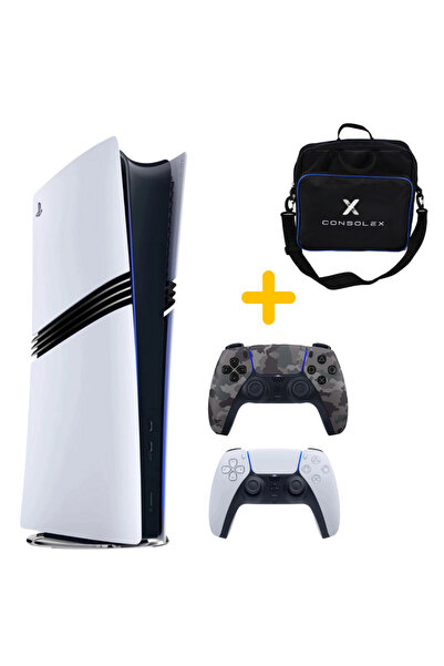 Sony Playstation 5 - Pro 2 TB Oyun Konsolu (CFI-7021 Avrupa) - Çift Kol- (Kam...