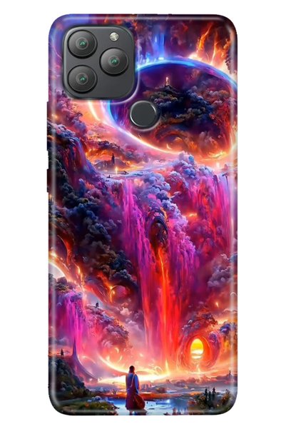 casetube جراب General Mobile GM 22 Plus من السيليكون المرن المزخرف بالأشعة فو...