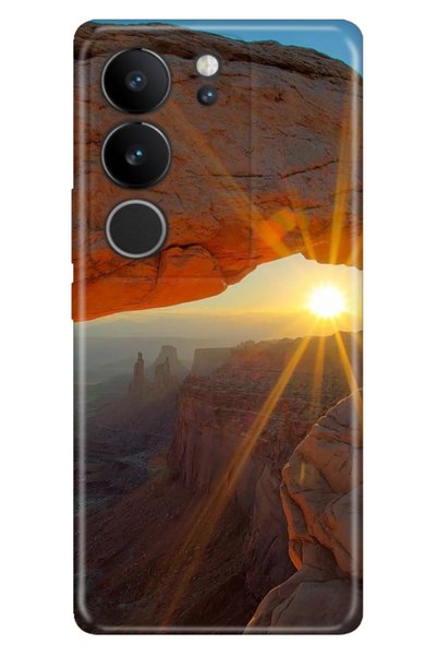 casetube غطاء حماية لهاتف فيفو V29 5G من السيليكون المرن بنمط مميز