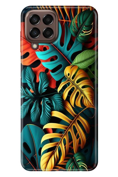 casetube Case for Samsung Galaxy M33 Printed Flexible Silicone Cover Colorful...