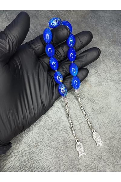 Mos Tespih مسبحة زازا سالامالك مطرزة بالمسحوق العنبر