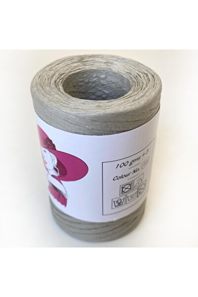 yumakça Nas Yumuşak Doğal Rafya-raffia Iplik 100gr | Çanta Ve Supla Ipliği D84