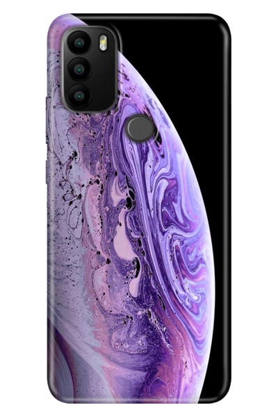 EGSTECH جراب General Mobile GM 21 Pro مصنوع من السيليكون المرن المطبوع World
