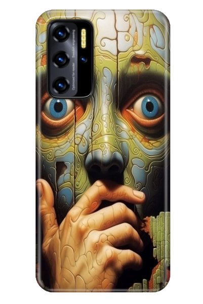 EGSTECH Reeder P13 Blue 2021 Case Patterned Cover Silicone Cover Illusion