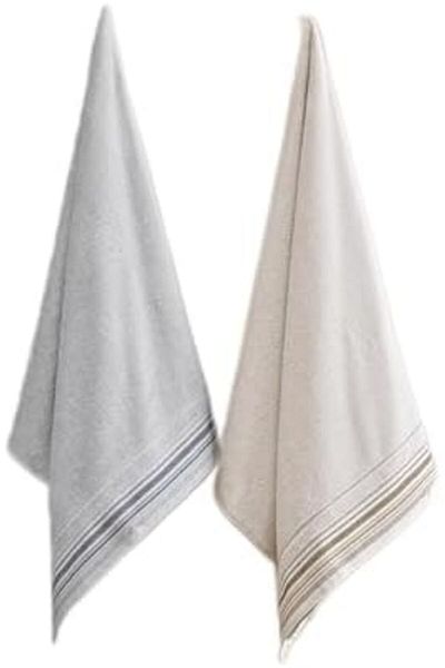 STOREMAX Ntwork Cotton Natural Turkish Bath Set Beige Double Art 1087243