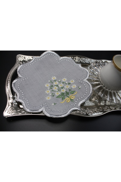 Nakışkonsept Коктейльні серветки з малюнком ромашки, 6 шт.