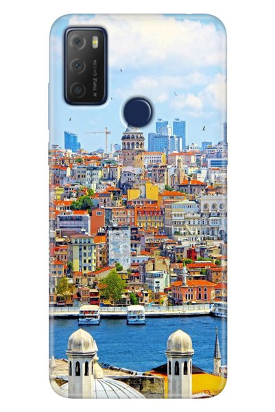EGSTECH غطاء حماية من السيليكون منقوش لهاتف TCL 20E، غطاء حماية من السيليكون ...