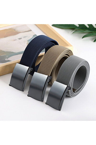 PUFO Army Elite Edition men's belt 3.8 x 125 cm, adjustable, beige