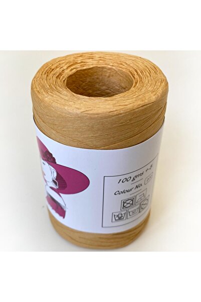 yumakça Nas Yumuşak Doğal Rafya-Raffia İplik | Çanta ve Supla İpliği D72