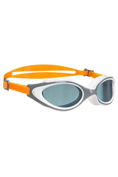 Mad Wave Flame 2 Swimming Goggles (Silver)