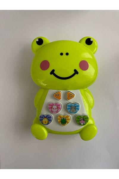 URZ GRUP Babycim Teether My Joyful Elephant Friend with Sound - My Joyful Frog Friend - My Joyful Bear Friend.