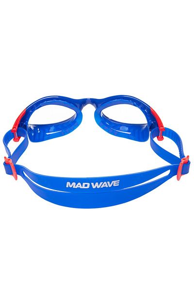 Mad Wave Flame 2 Swimming Goggles (Red)
