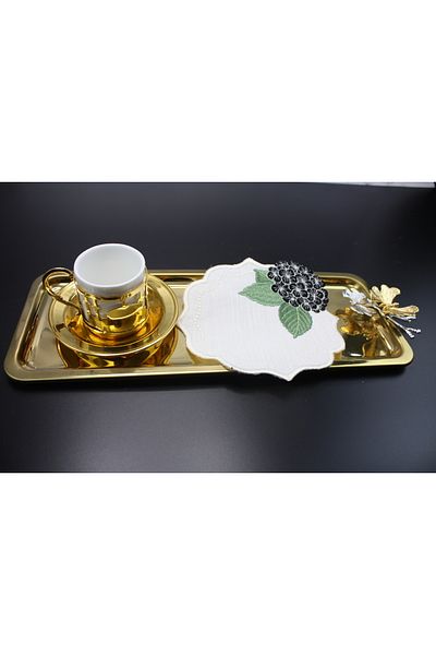 Nakışkonsept Șervețel de cocktail cu model de hortensie