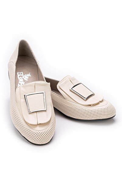 TwoEgoist Жіночі класичні лофери з натуральної шкіри - балетки