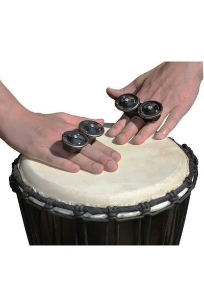 Genel Markalar Parmak Zili, El Zili Vurmalı Çalgı Çalarken Kullanılan Ritim Zili