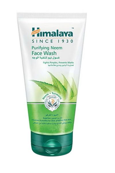 Himalaya قطعتين من غسول الوجه المنقي بزيت النيم 2*150 مل