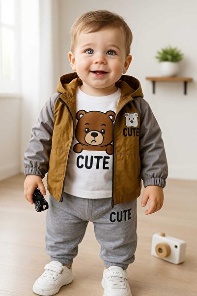 yavrucak kıds Erkek Bebek Mevsimlik Takım