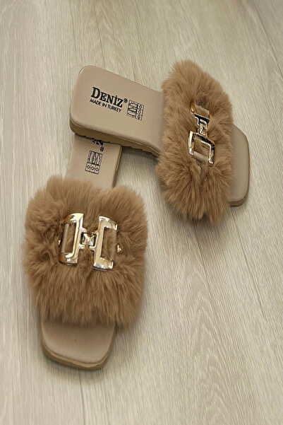 MODA BULVARI House Slippers Women's Out Slippers Hospitality Dowry Bridal Promise Day Slippers