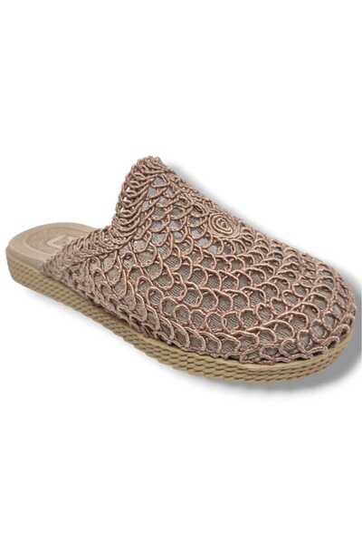 inox İnox 9985-25 Πλεκτές Ανατομικές Γυναικείες Παντόφλες Sabo