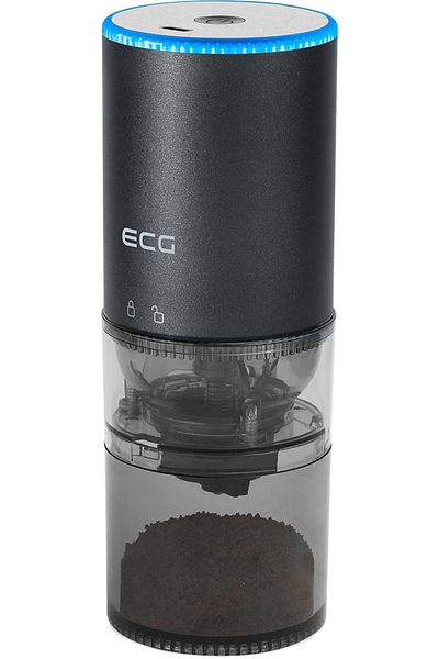 ECG Portable electric coffee grinder KM 160 Minimo Premio, integrated Li-Pol 3.7 V battery