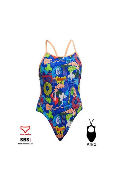 FUNKİTA Funkita Blues Baby Girl Swimsuit