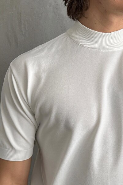 HYMAN Ανδρικό μπλουζάκι Oversize Half Fisherman Knitwear