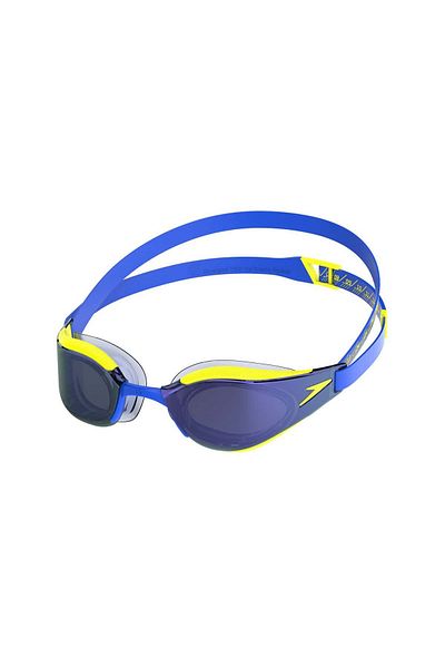 SPEEDO Fastskin Hyper Elite Mirrored Racing Goggles (Blue)