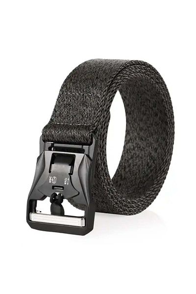PUFO Curea Supreme pentru bărbați 4 x 125 cm, durabilă, neagră