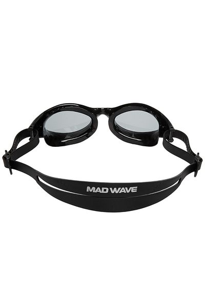 Mad Wave Flame 2 Swimming Goggles (Black)