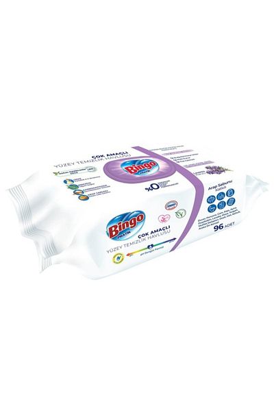 Bingo Surface Cleaning Towel 96 Pieces with Soap