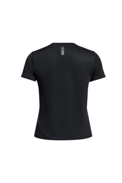 Under Armour Ua Launch Shortsleeve 1382434-001 Γυναικείο μαύρο μπλουζάκι