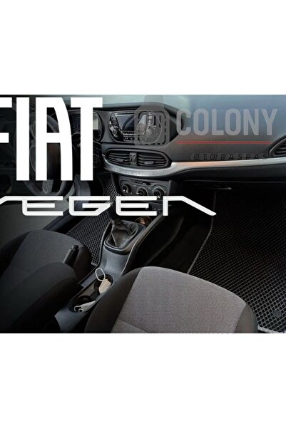 COLONY Fiat Egea Hücreli Premium Eva Paspas Seti Tam Set Paspas Takımı