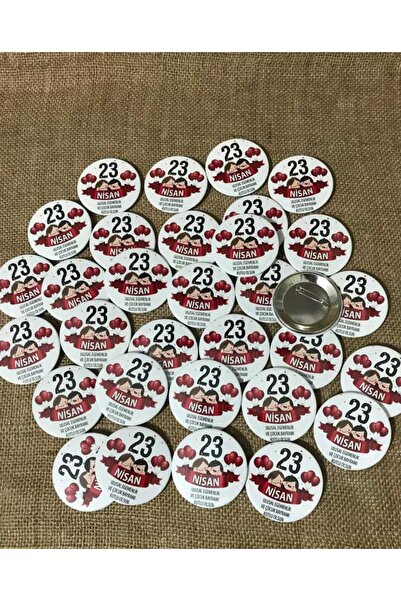 imzatasarım 23 Nisan Ara Tatil Sınıf Hediyesi Okuyorum Kur'an Hatırası Rozet ...