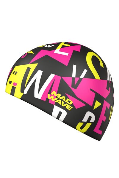 Mad Wave Letters Silicone Bonnet