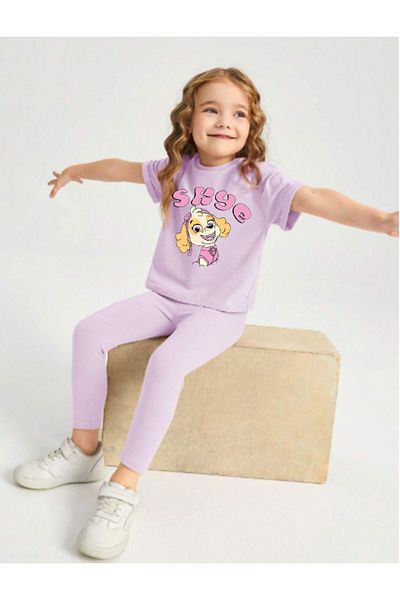 bebekpare Girl's Tights Skye Printed