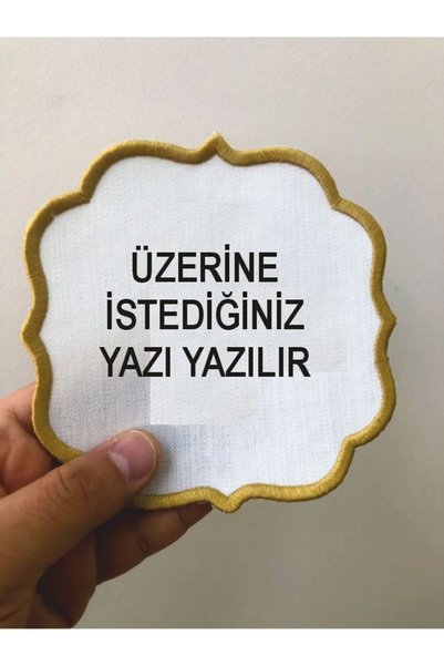imzatasarım Kişiye Özel Damat Kahvesi Peçetesi Damat Mendili Üzerine Yazı Yaz...