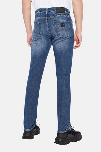 Armani Exchange Blugi AE slim fit model 3LZJ13 Albastru W38-L32 US
