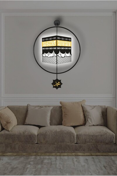 Wallover Design Timelles - Özel Tasarım Kabe Tablo - Pilli LED Sistemi - Meta...