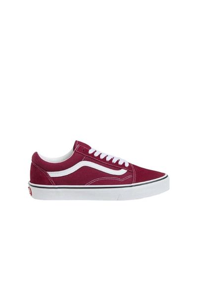 Vans Old Skool Vn000Cr5Zcf1 Unisex Burgundy Casual Sneaker Shoes